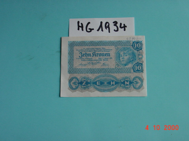 Banknote (10 Kronen)